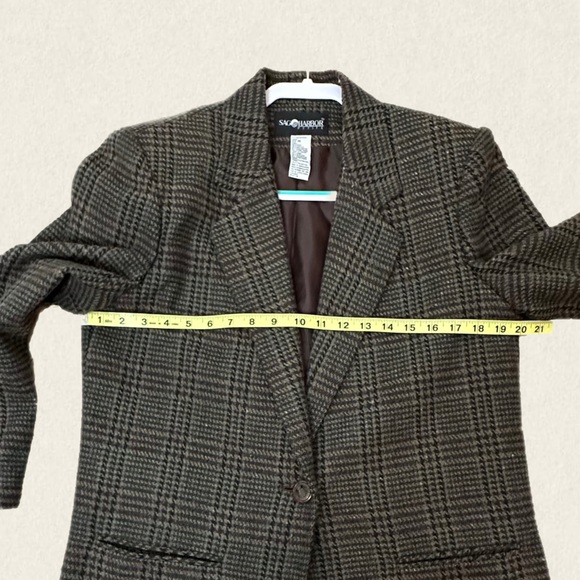 Vintage Sag Harbor Petite Wool Blend Blazer - Picture 6 of 8